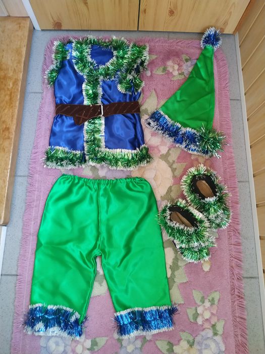 Костюми карнавал:Осінь,Ос.місяць/8-10р,Гномик новоріч./4-6р,прокат 200