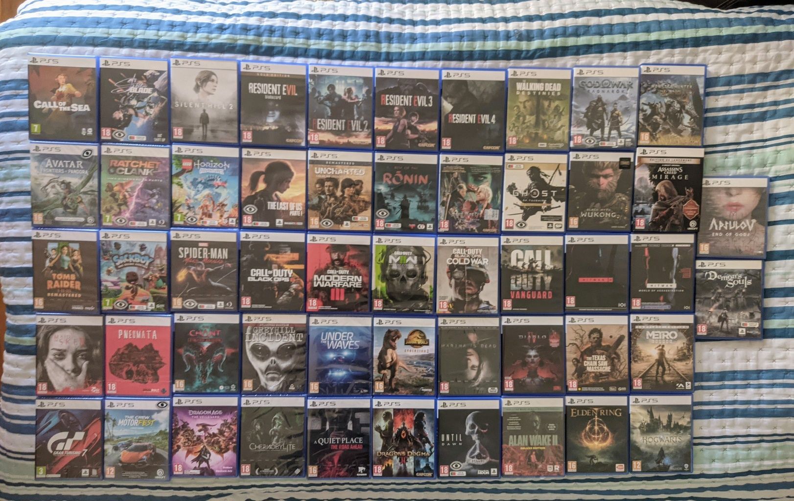 Lote de Jogos para PS5 e PS4