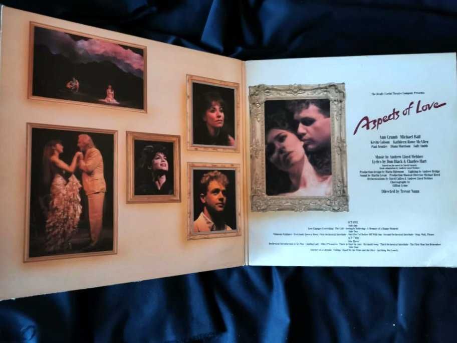 LP (duplo) Andrew Lloyd Webber – Aspects Of Love (1989)