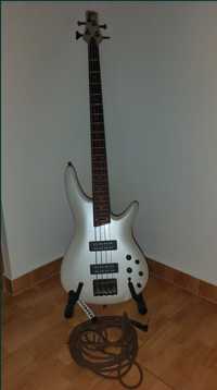 Gitara basowa Ibanez SR300EPW + stojak i kabel