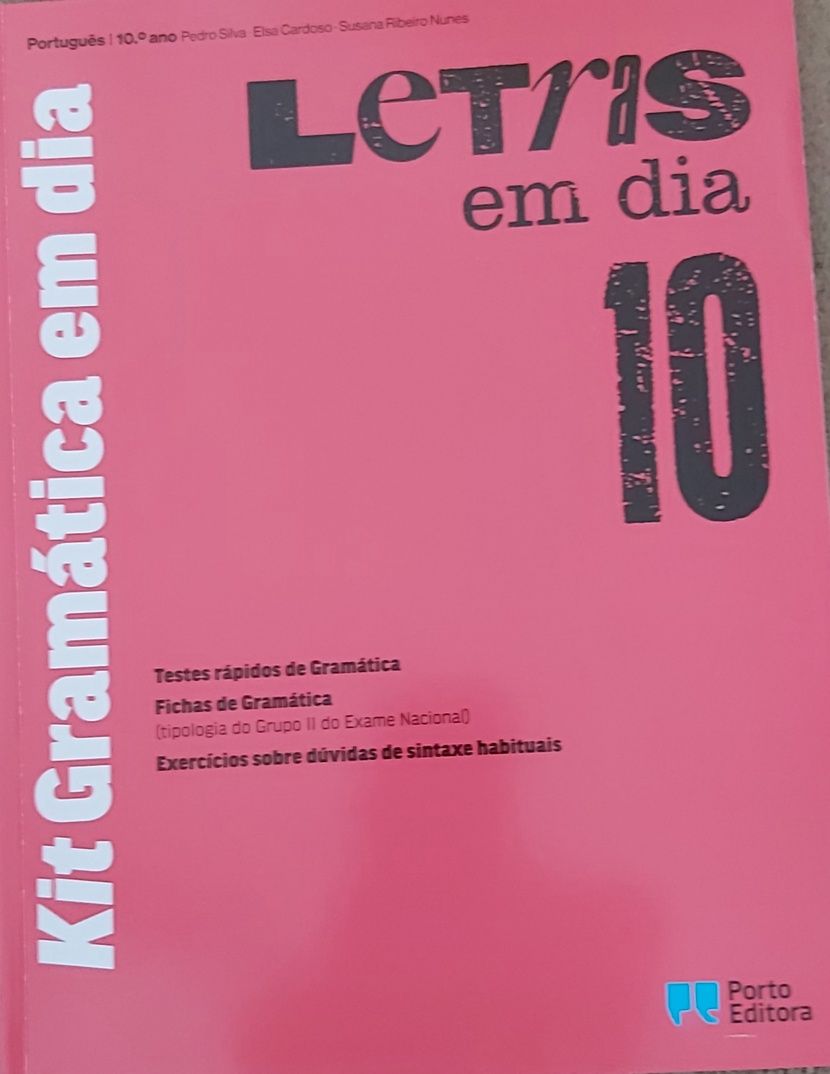 Manual do Professor de Português "Letras em dia 10"