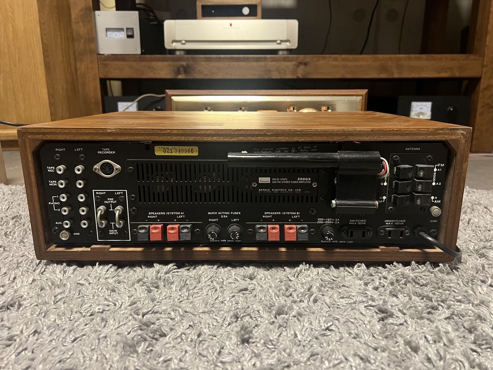 Amplituner Sansui 2000x (wybitny stan)