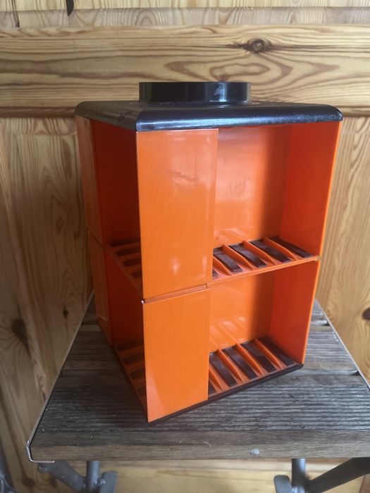 Sprzedam podwójny obrotowy box, stojak na kasety sconavariant z lat 70