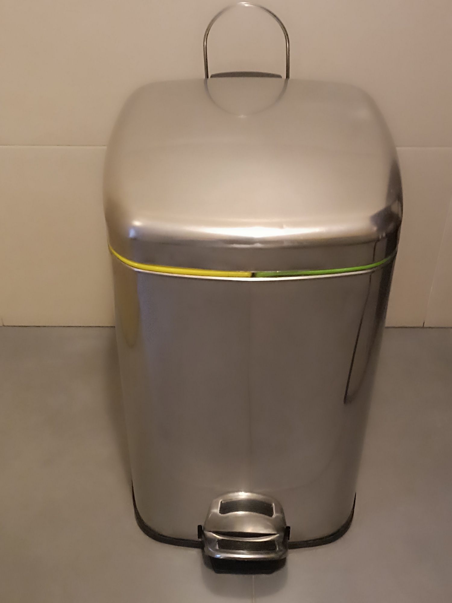 Balde do lixo duplo de inox
