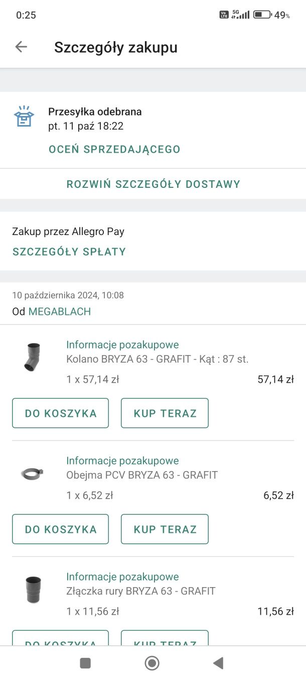 Kolano rynnowe BRYZA 63 - GRAFIT - Kąt : 87 st. Nietypowe