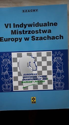 Książka szachowa VI Indywidualne Mistrzostwa Europy W Szachach