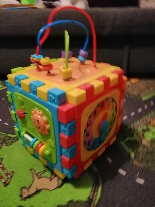 Duża interaktywna kostka