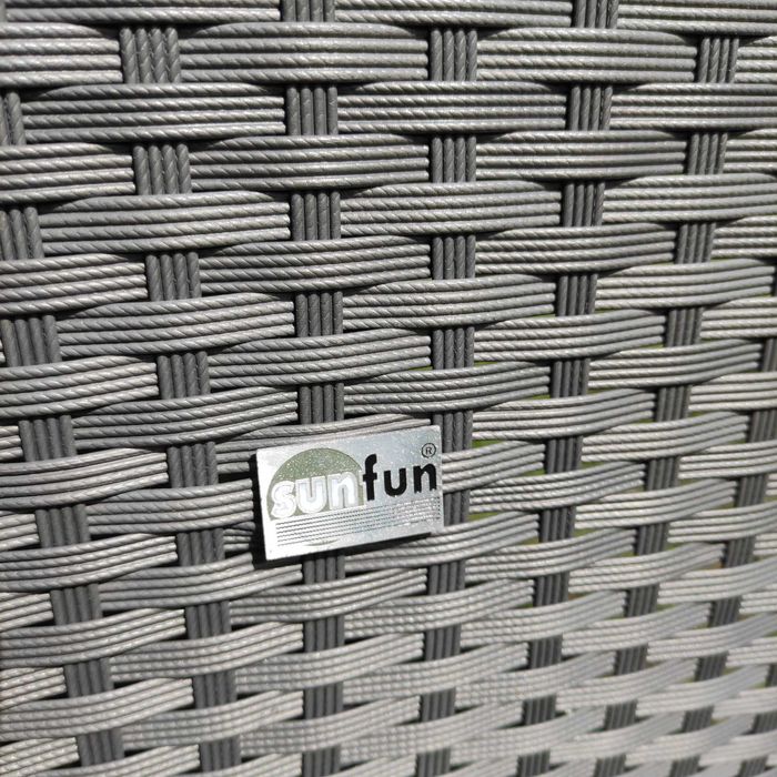 Meble ogrodowe komplet sofa fotele stolik technorattan SunFun