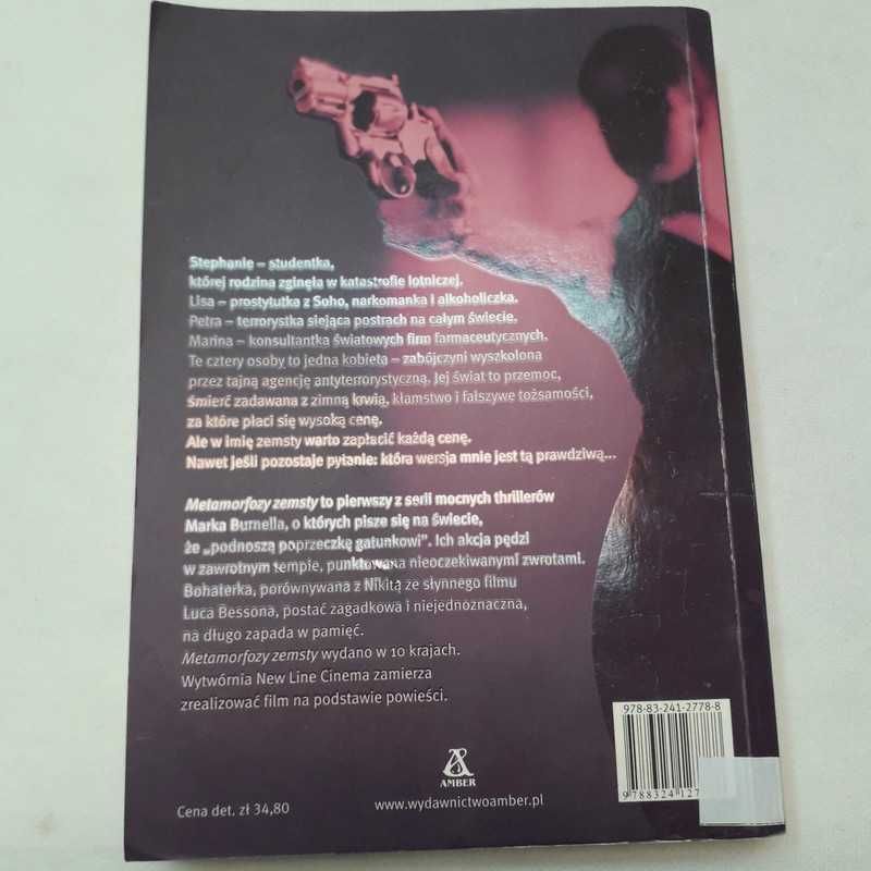 Metamorfozy zemsty - Mark Burnell
