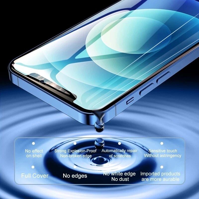 Айфон apple Iphone 12,13,pro,14 пленка, стекло защитное не царапается
