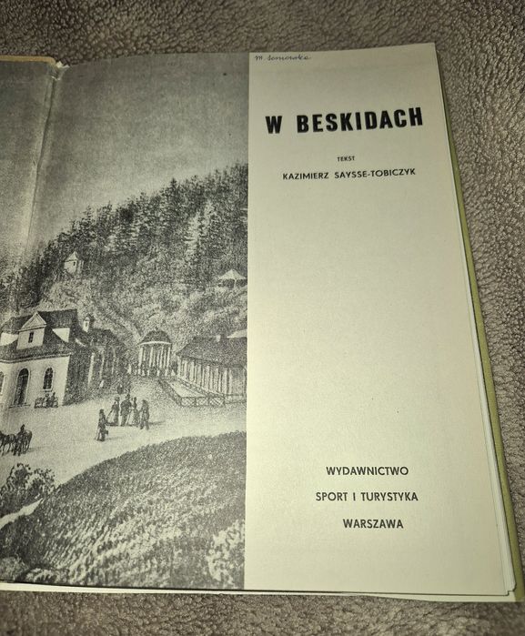 Książka "W Beskidach"