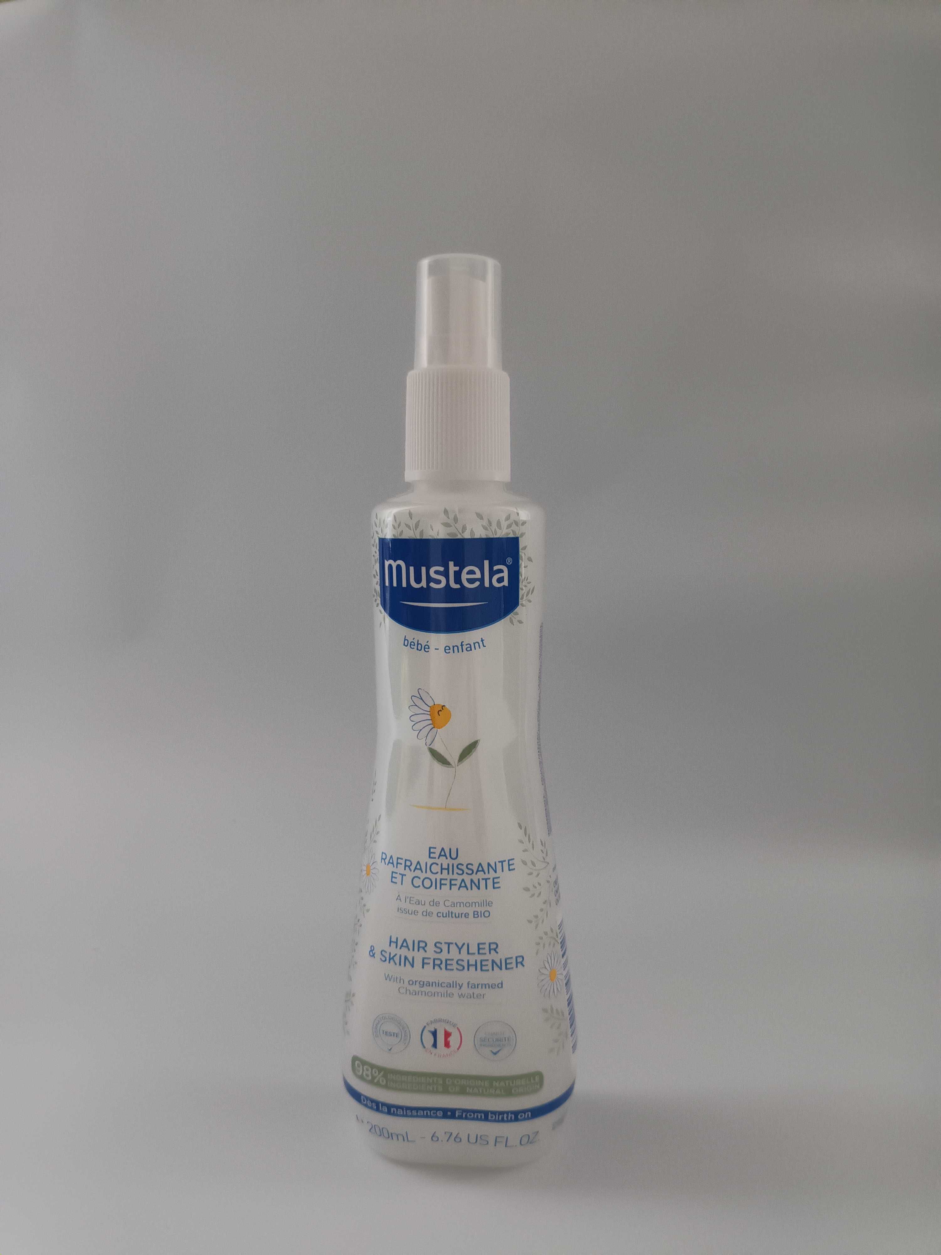 MUSTELA Odświeżający spray do rozczesywania włosów - 200ml