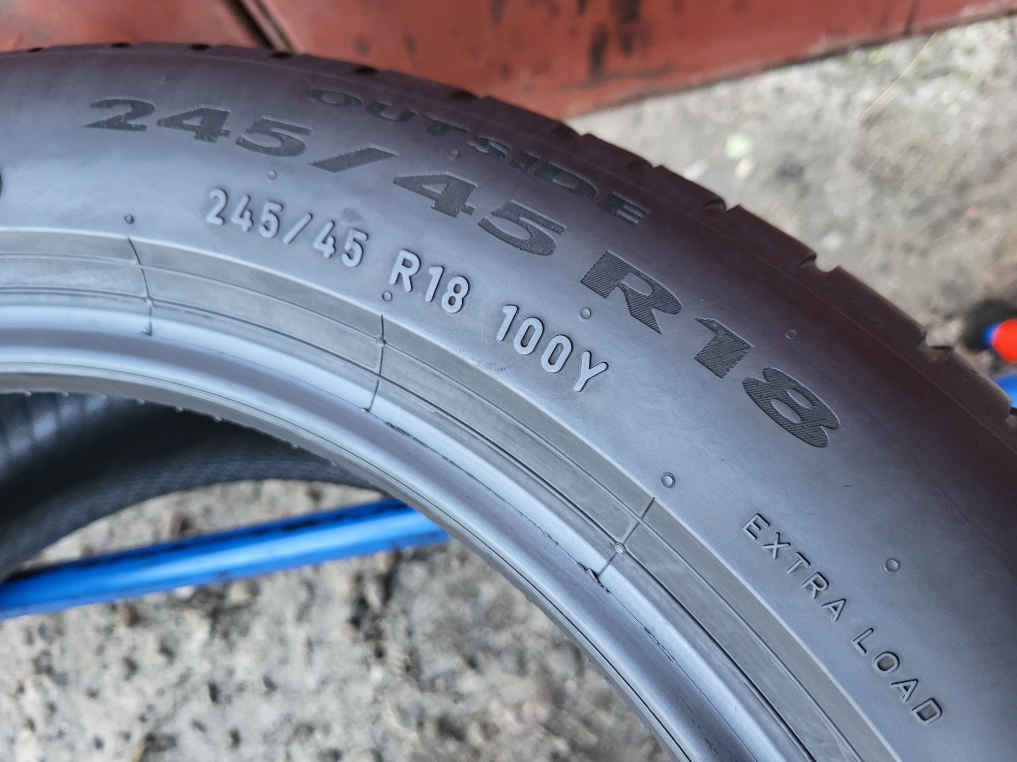 275/40/18+245/45/18 R18 Pirelli Cinturato P7 MO 4шт ціна за 1шт шини