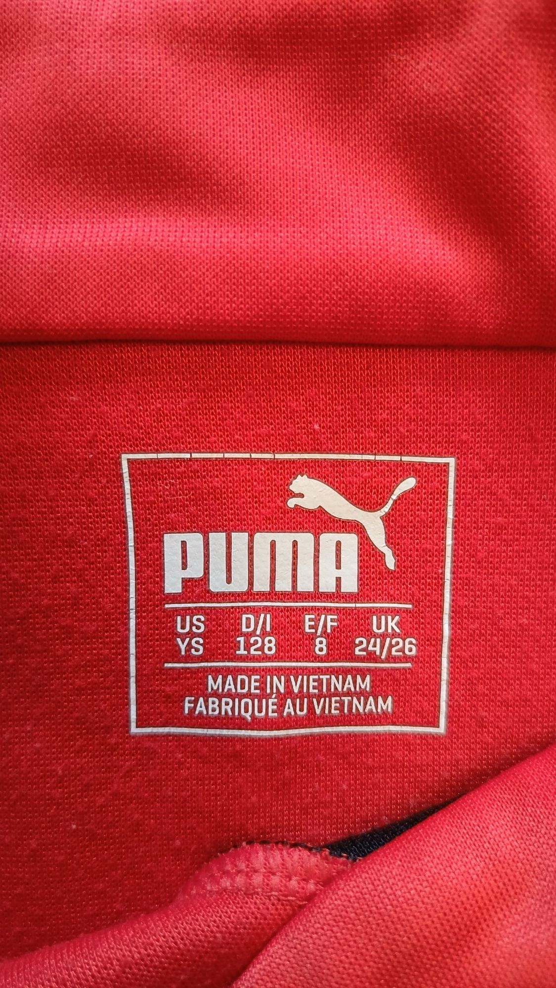 Реглан, спортивная кофта Puma 128р/8 лет