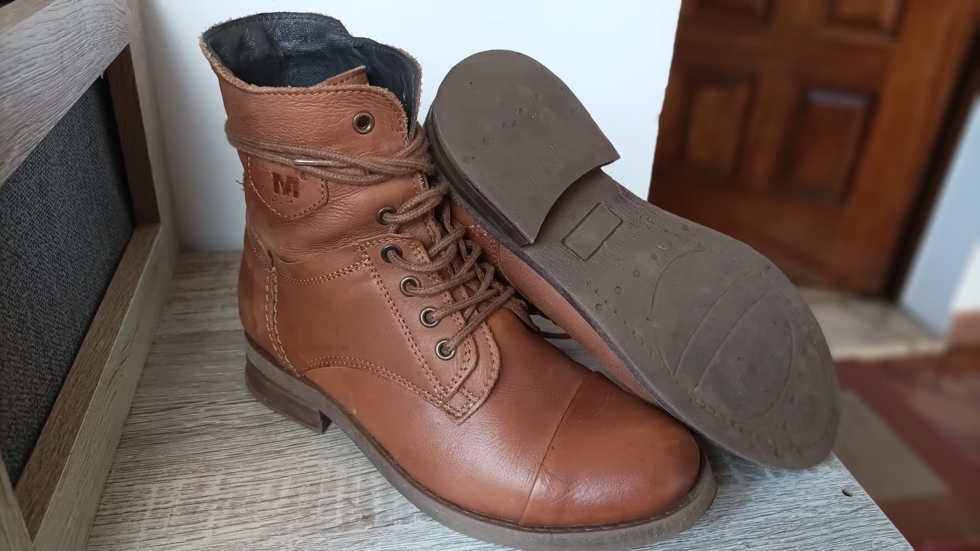 Botas pele- made in Portugal