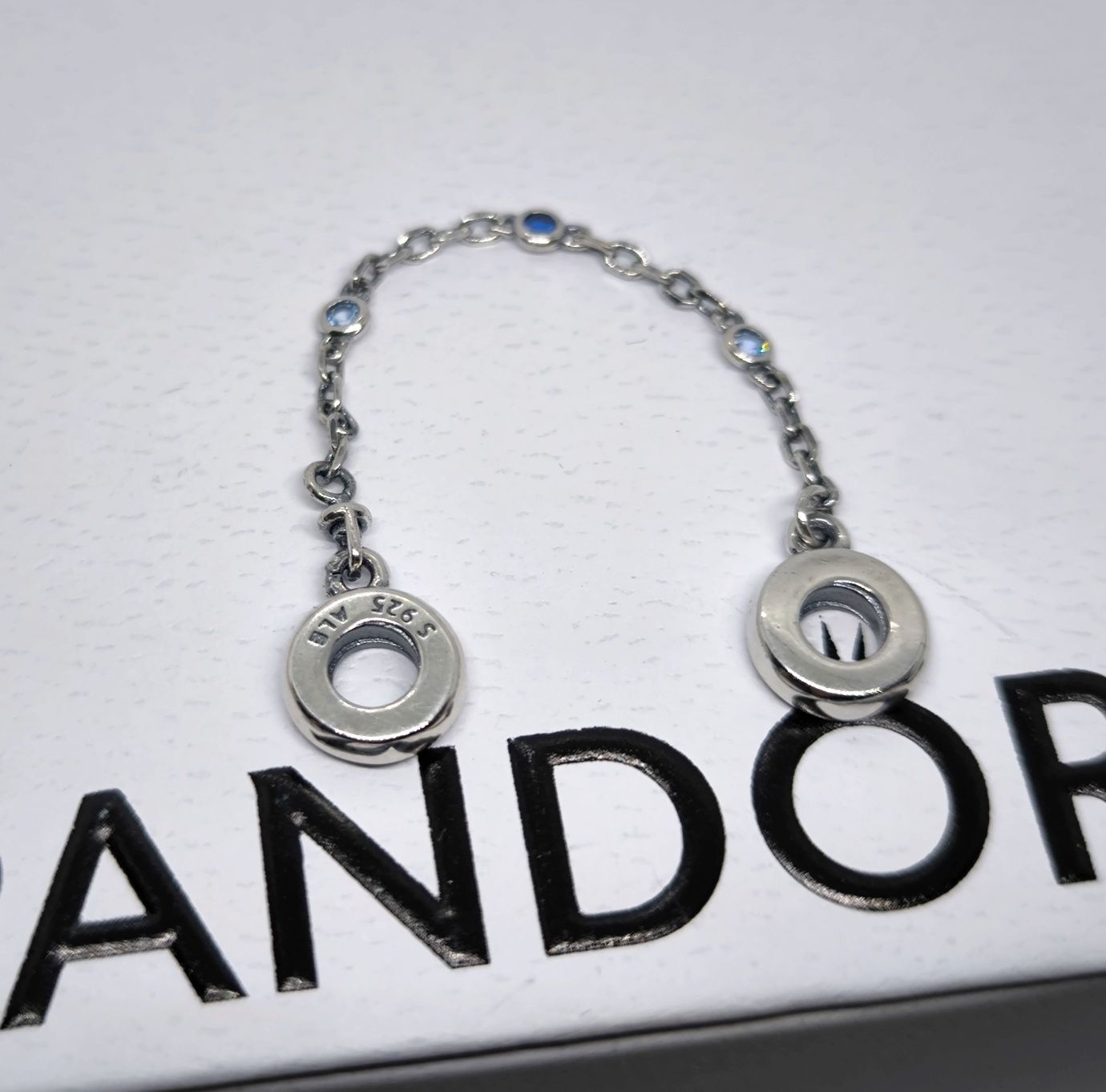 Łańcuszek zabezpieczający próby $925 Pandora NOWY