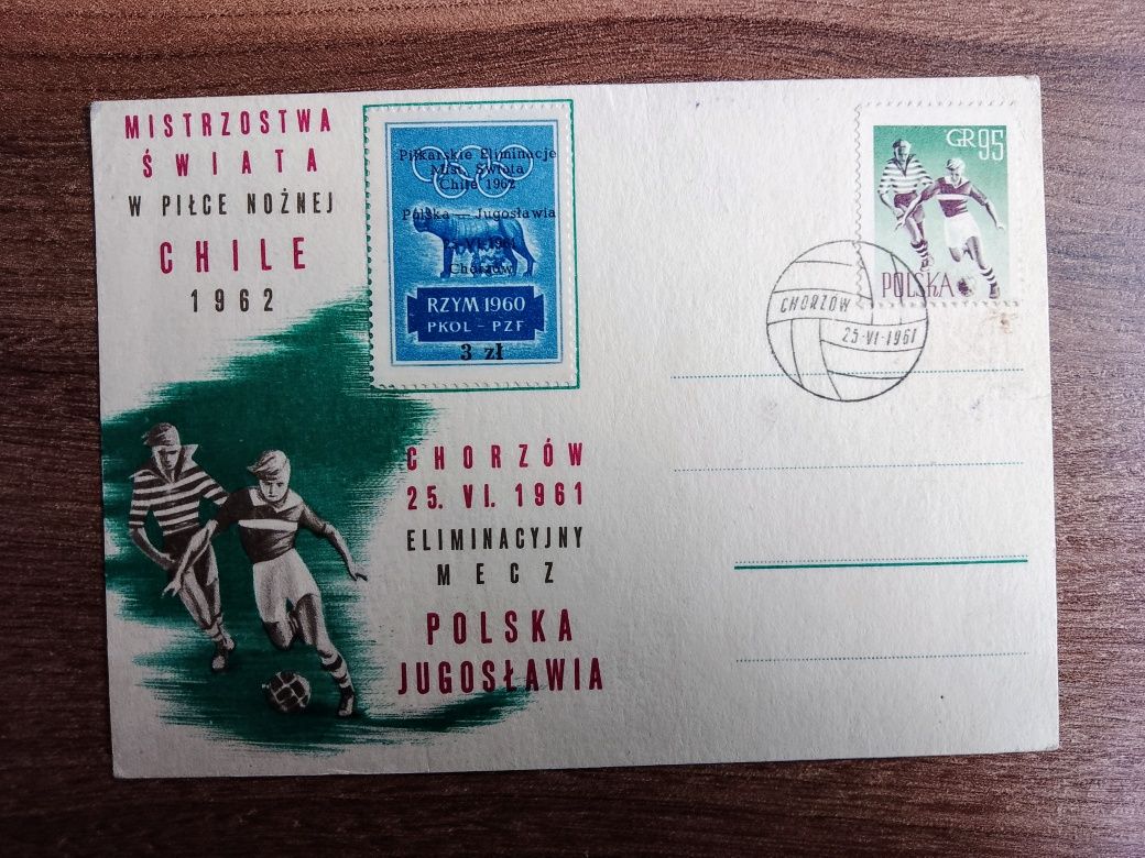 Karta Pocztowa Filatelistyczna Chile 1961 rok