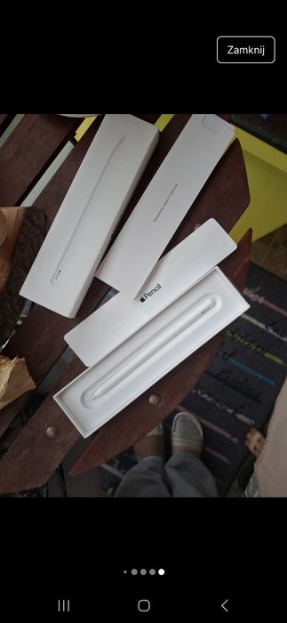 Apple pencil 2 generacji oryginalny