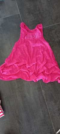 Sukienka różowa dla 2 latki