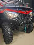CF MOTO 520 L EPS wspomaganie FV Leasing, czerwony / pomarańczowy