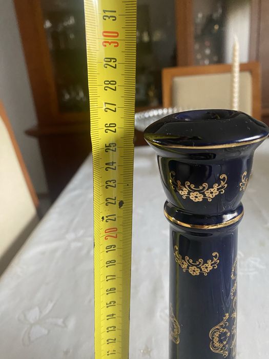 Castiçal Porcelana Portuguesa – FRAZARTE