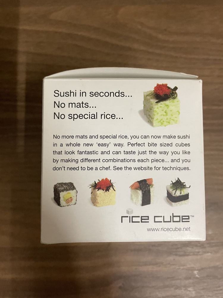 Rice cube - foremka do robienia kostek z ryżu, sushi