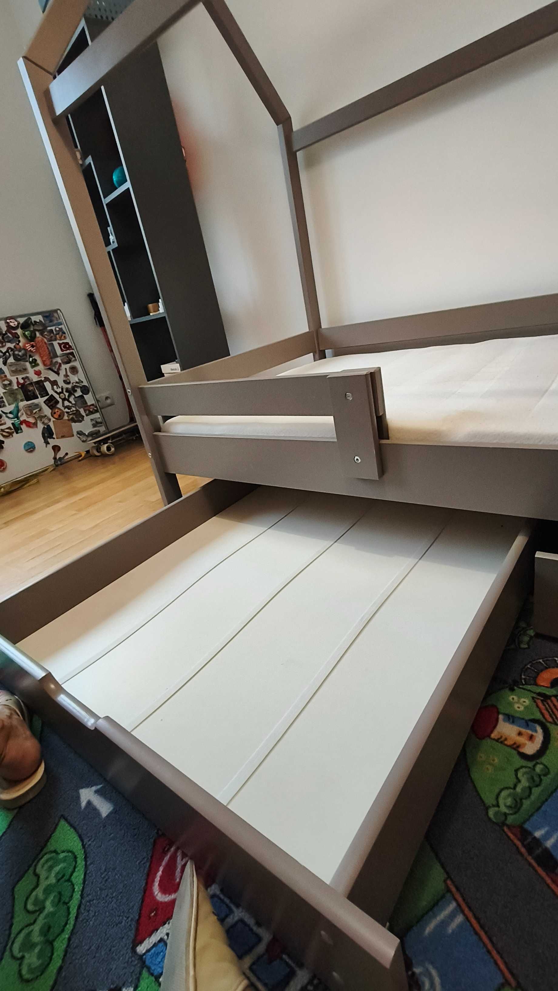 Łóżko DOMEK dla dziecka 90X200 plus materac GRATIS