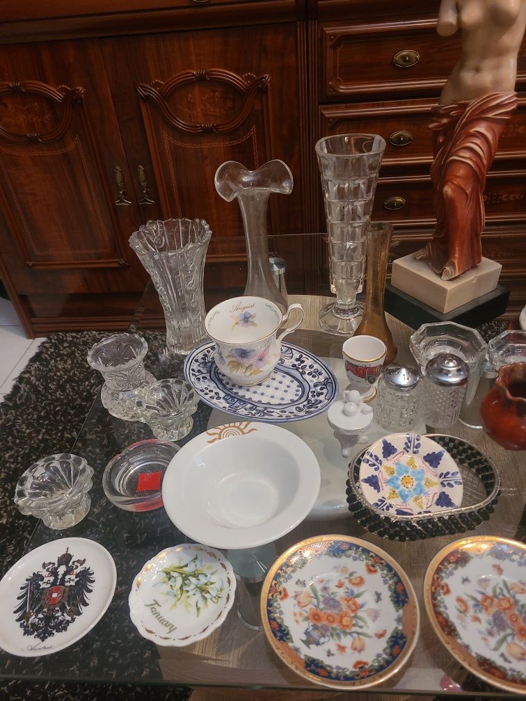 Lote de peças decorativas