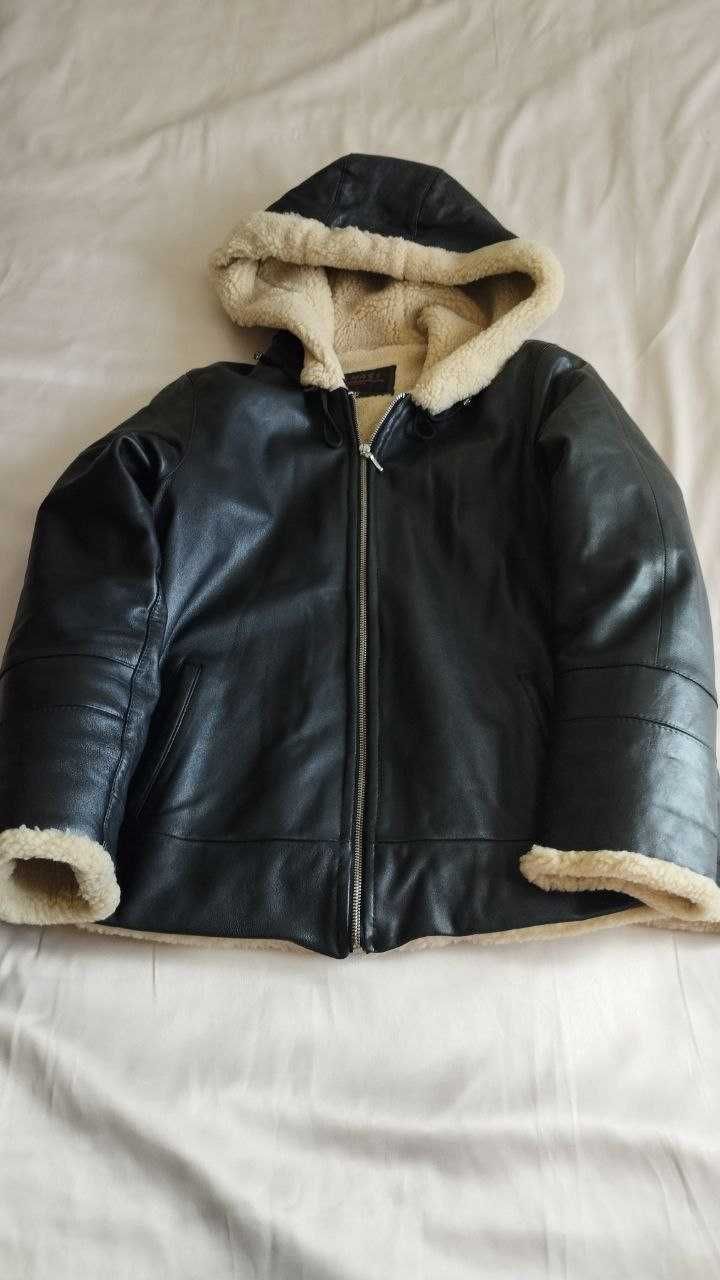 шкіряна куртка жіноча(50)