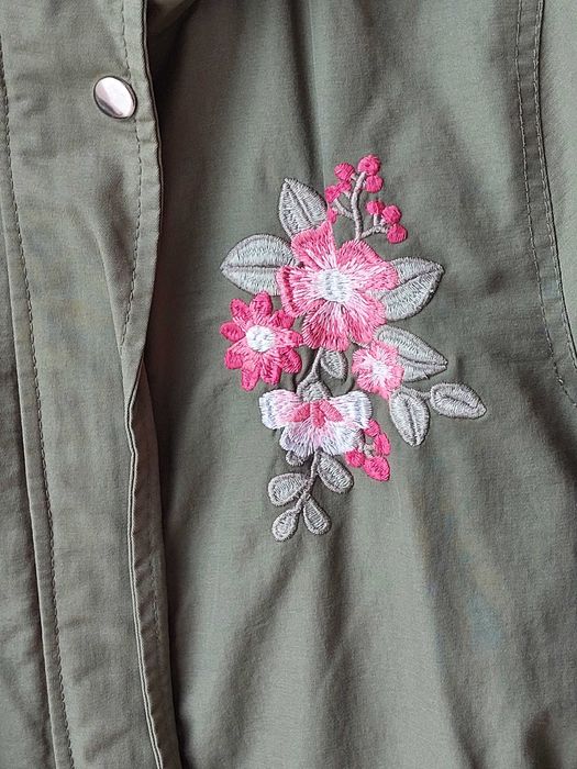 R.146/152 kurtka parka dziewczęca