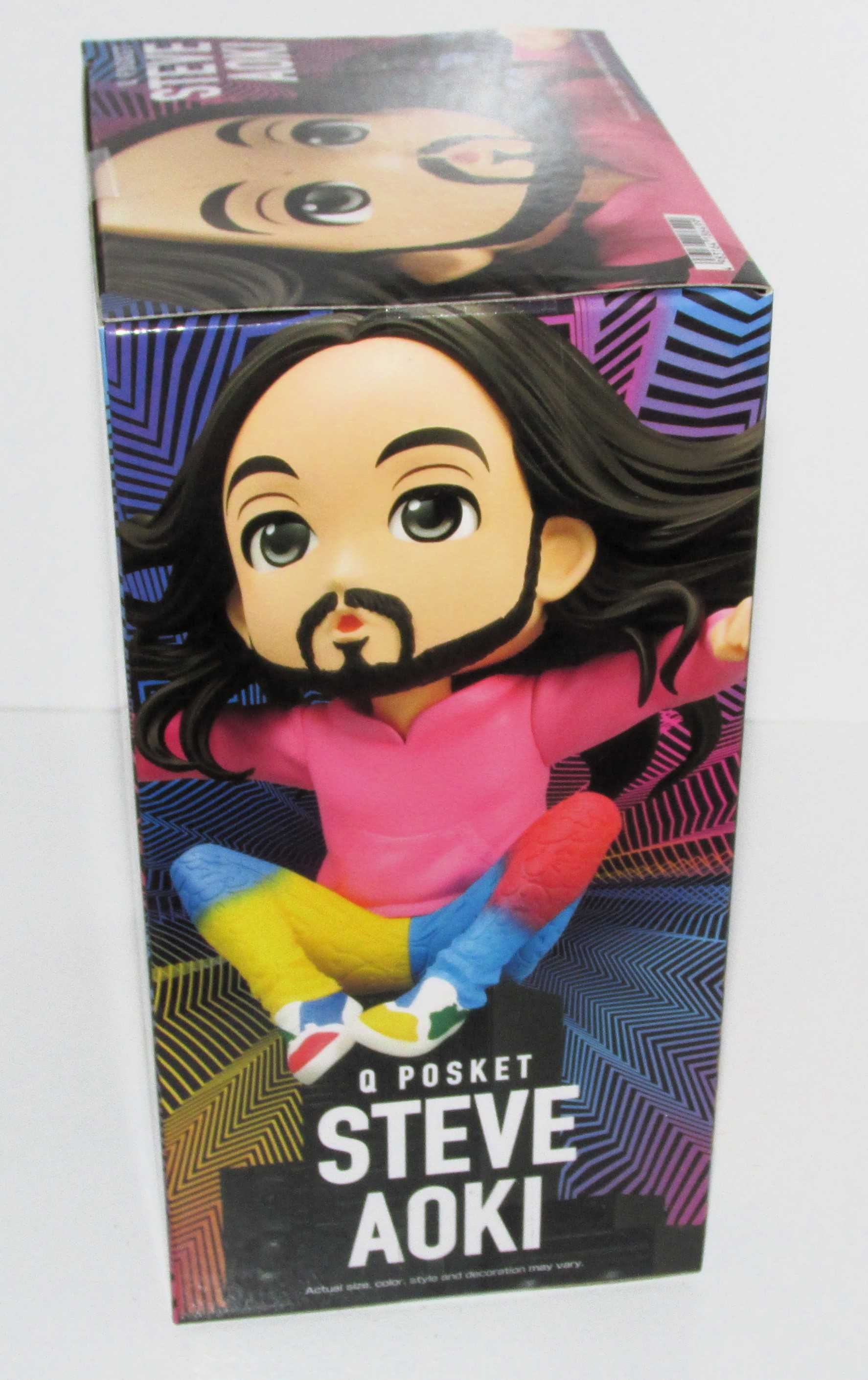 Figura Qposket Steve Aoki Bandai/Banpresto Novo/Selado