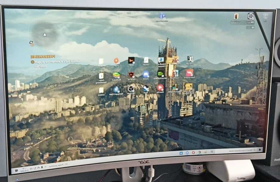 Acer ED273AWIDPX Curved biały