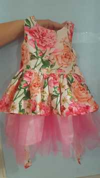 Платье для девочки на 2 годика