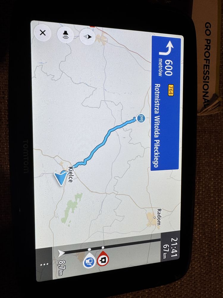 Tomtom Go Expert 7 TIR autobus bus