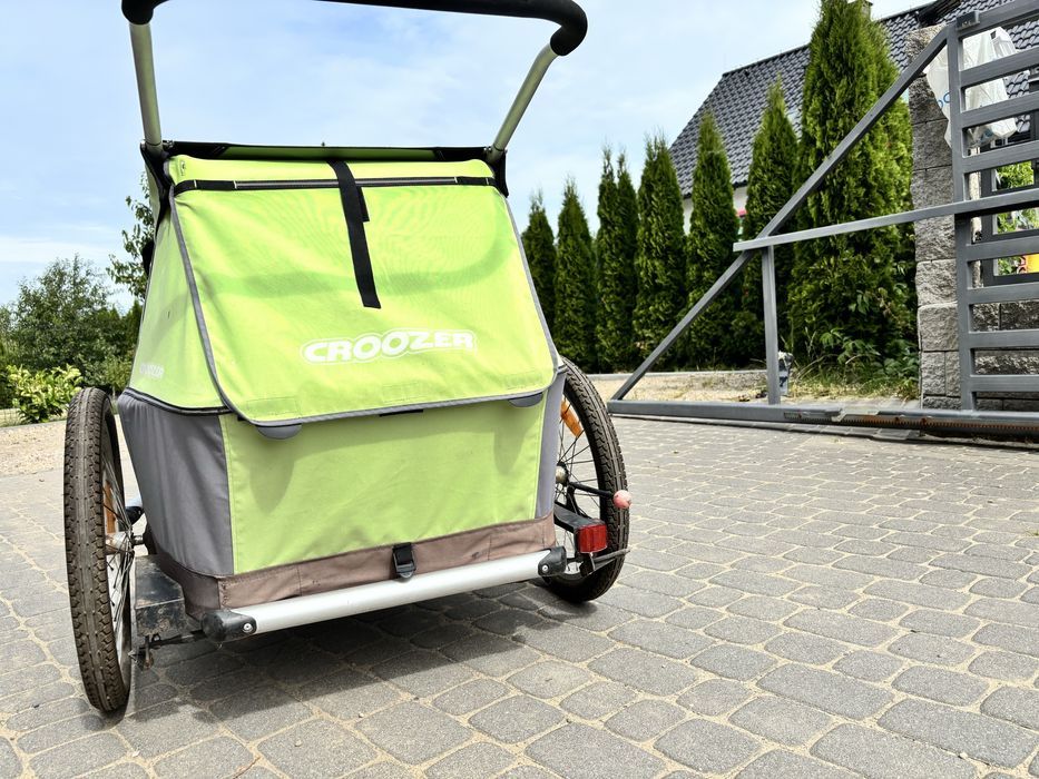 Dwuosobowa przyczepka rowerowa CROOZER