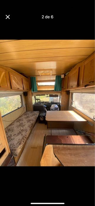 Autocaravana Clássica Fiat Ducato Hymer Camp 55 1985