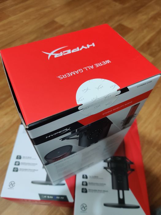 HyperX Quadcast 2 Микрофон Новый Запечатанный Оригинал
