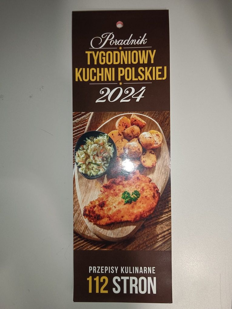 Kalendarz tygodniowy 2024 poradnik kuchni polskiej