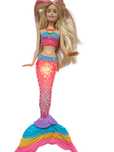 Barbie świecącą syrenka