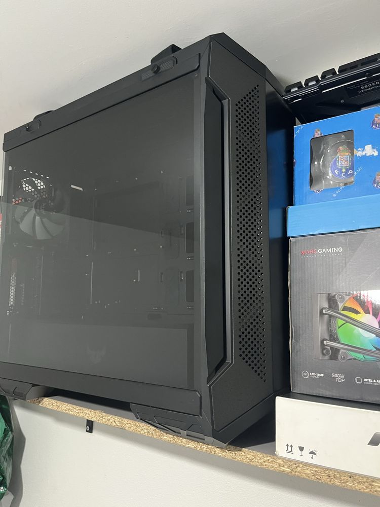 Vendo caixa tuf gaming como nova uzada 1 mes