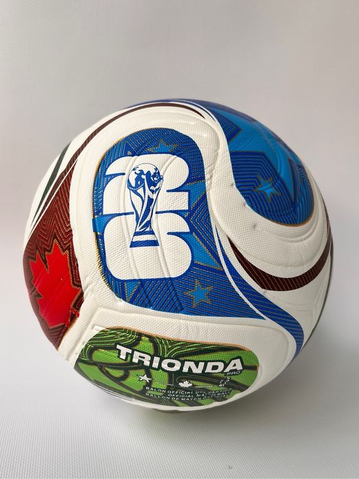 Футбольний мʼяч Trionda, новий  мʼяч Чемпіонату з Футболу 2026, size5.