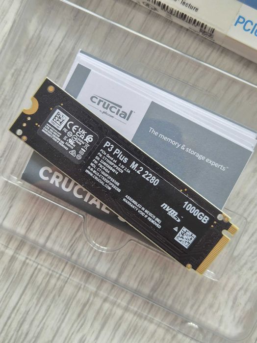M.2 SSD диск 1TB Crucial P3 Plus (5000MBs\PCI-e 4.0 x4). Trade-IN