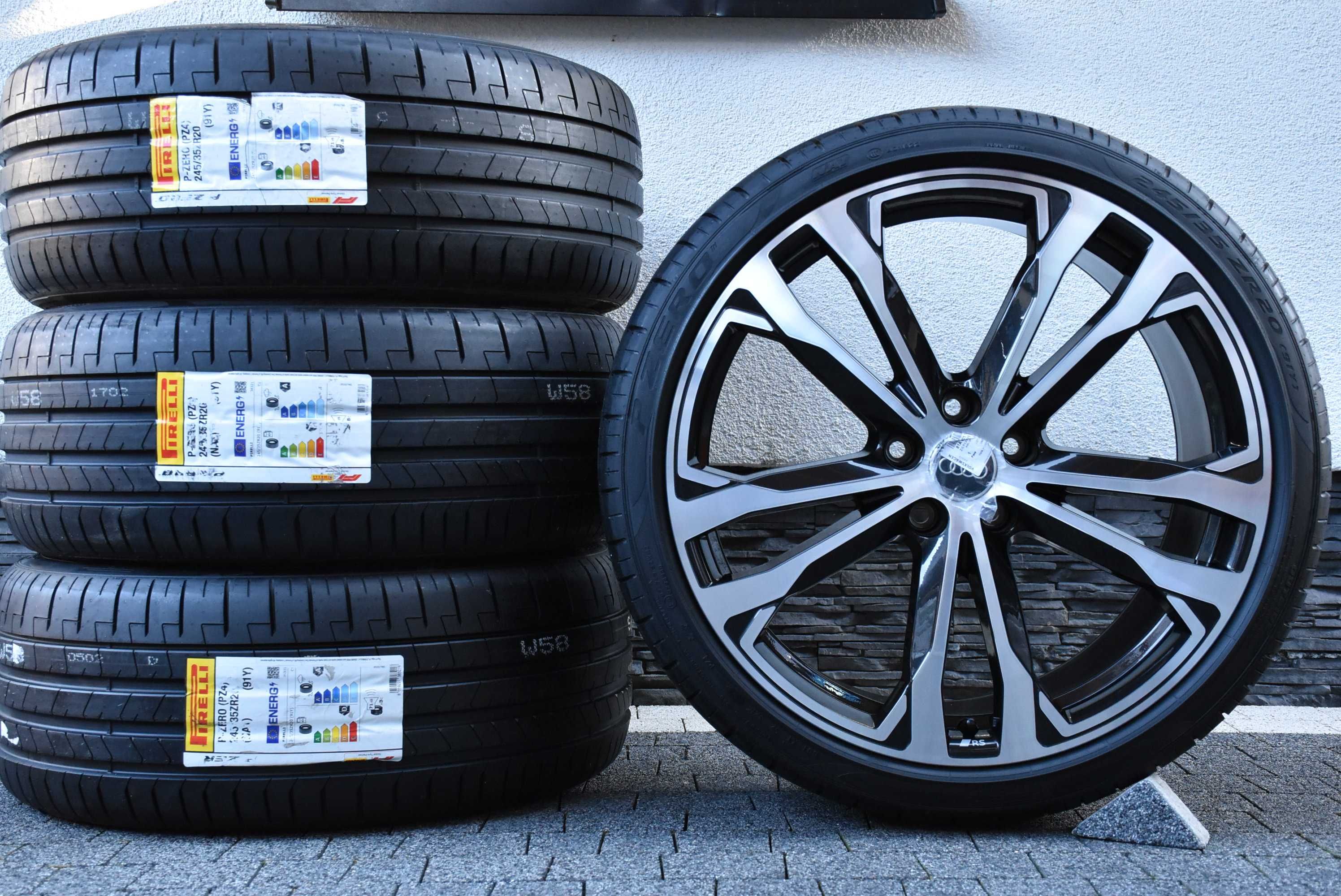 Nowe koła Audi A5 S5 B10 8B3 20" Nowy model RS Pirelli