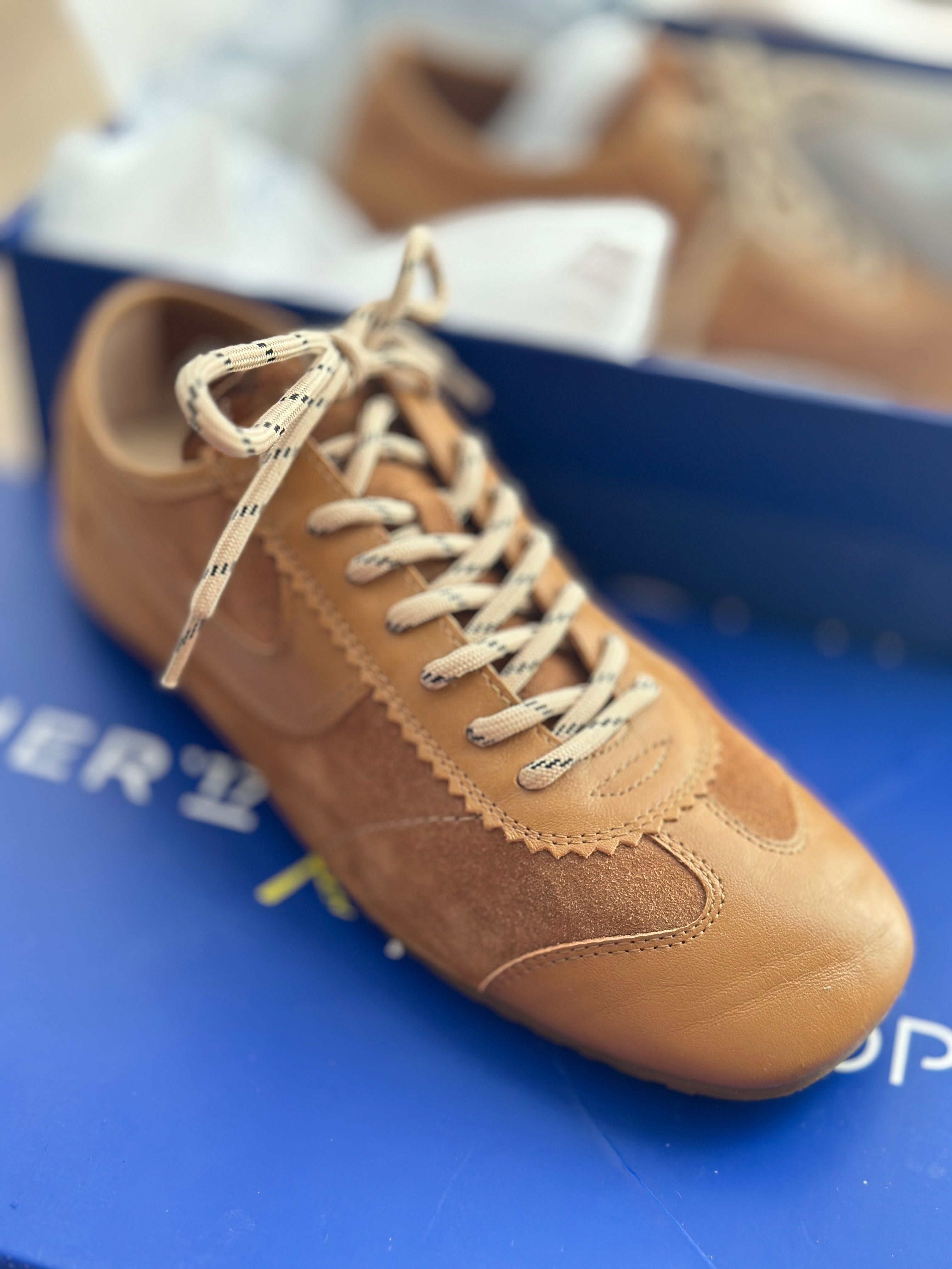 Кеди Cher17 Intertop, шкіряні, карамельні