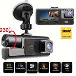 Kamera samochodowa 1080P, noktowizor, wykrywacz ruchu.