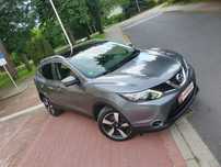 Nissan Qashqai 1.6 DIG-T 1wł ks.serwis kamera 360 navi Panorama LED Śliczny!!!