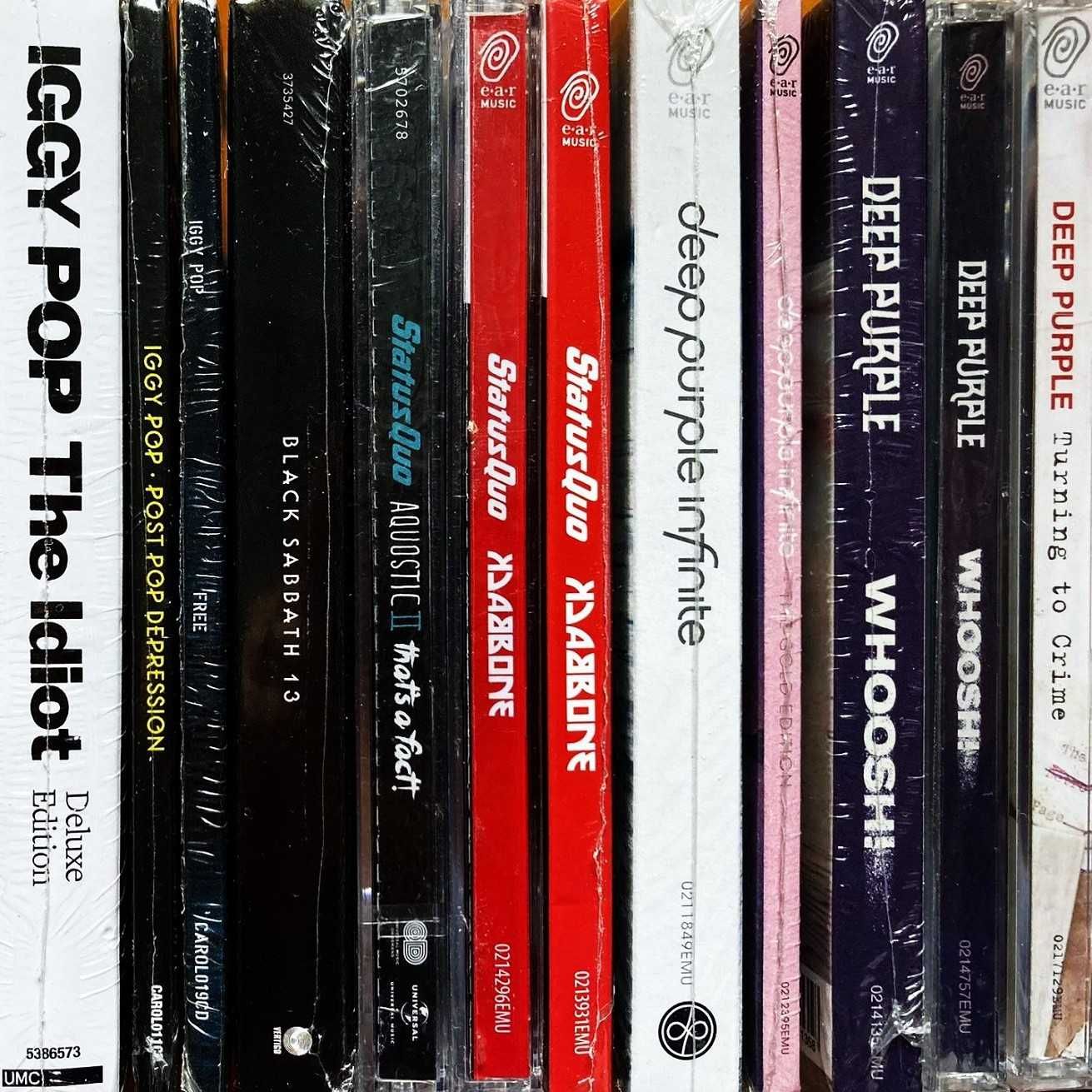(08) Продам нові CD: Iggy Pop, Status Quo, Deep Purple