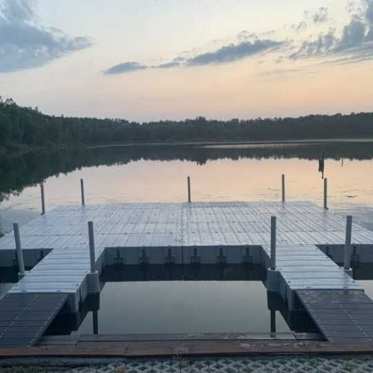 POMOST PŁYWAJĄCY Pomosty Pływające Platforma Pływająca 6x5m 30m2