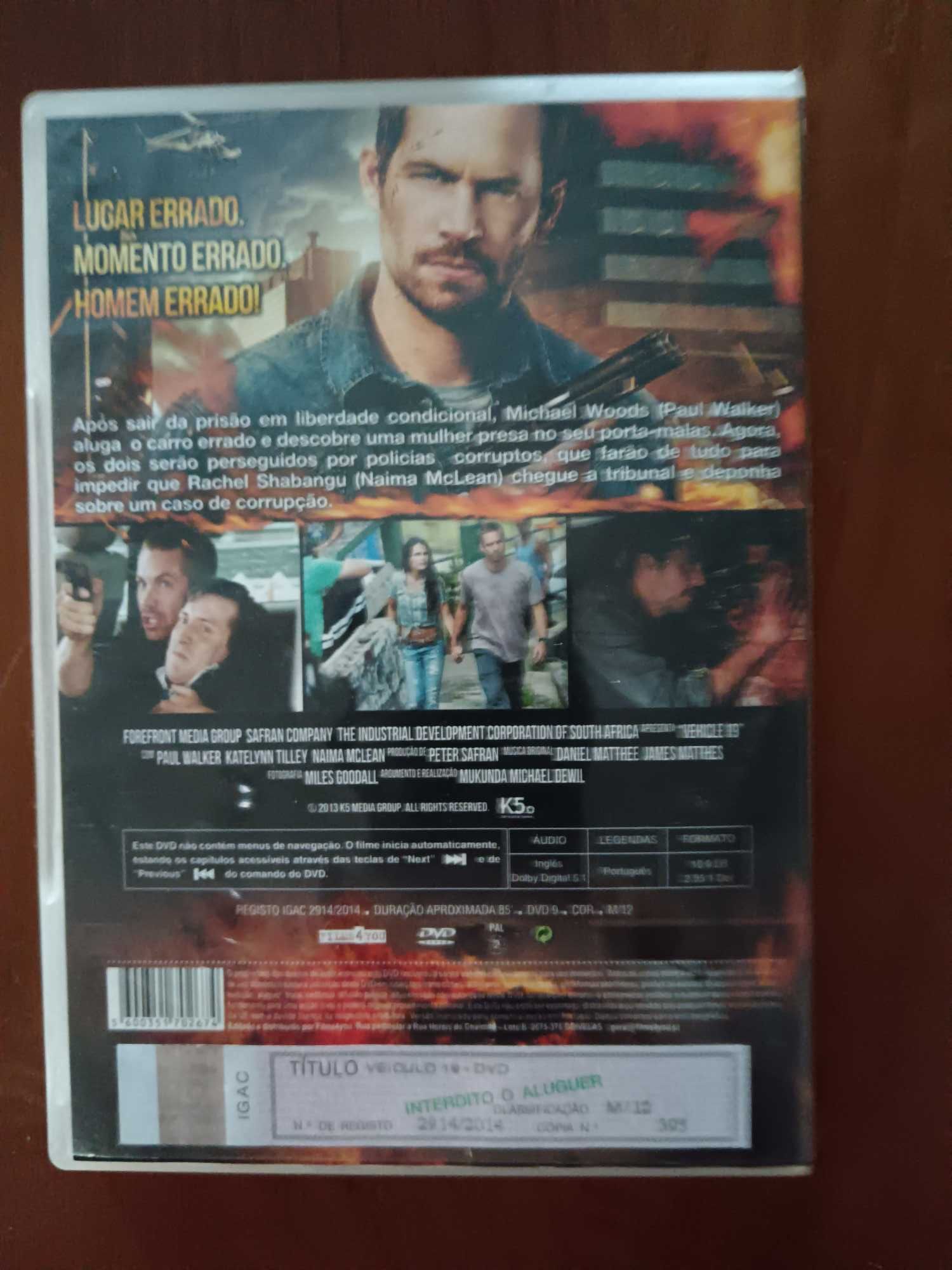 filme dvd original - veiculo 19