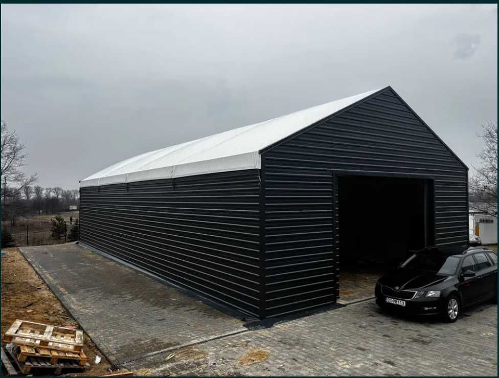 Hala magazynowa 10m x 20m x 4m z dachem pneumatycznym